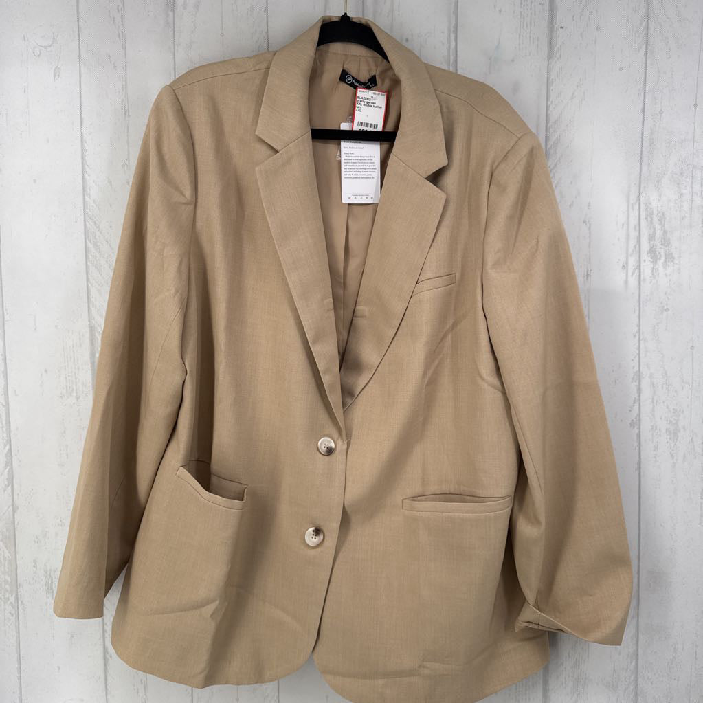 XXL double button blazer