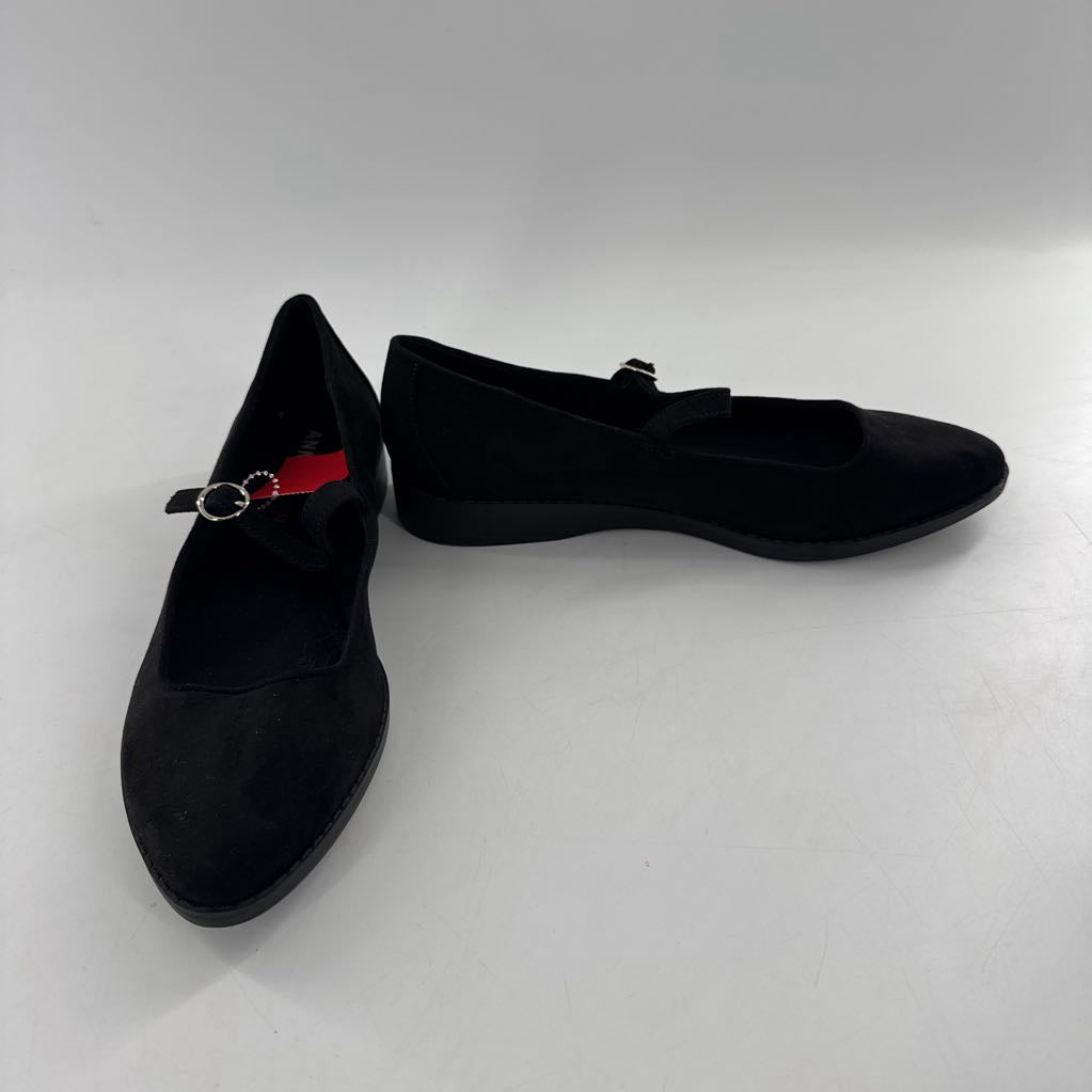 8.5 suede mary-janes