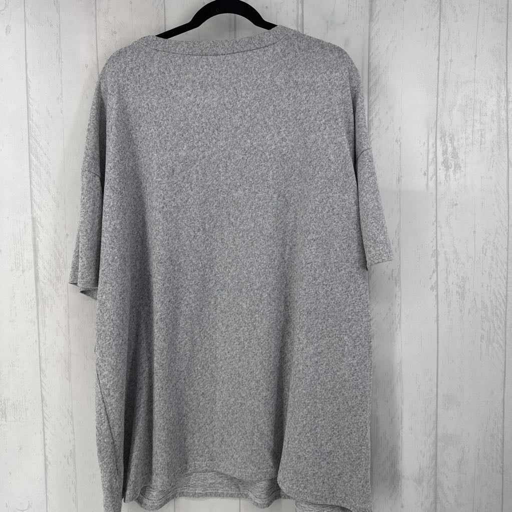 3xl s/s color block top