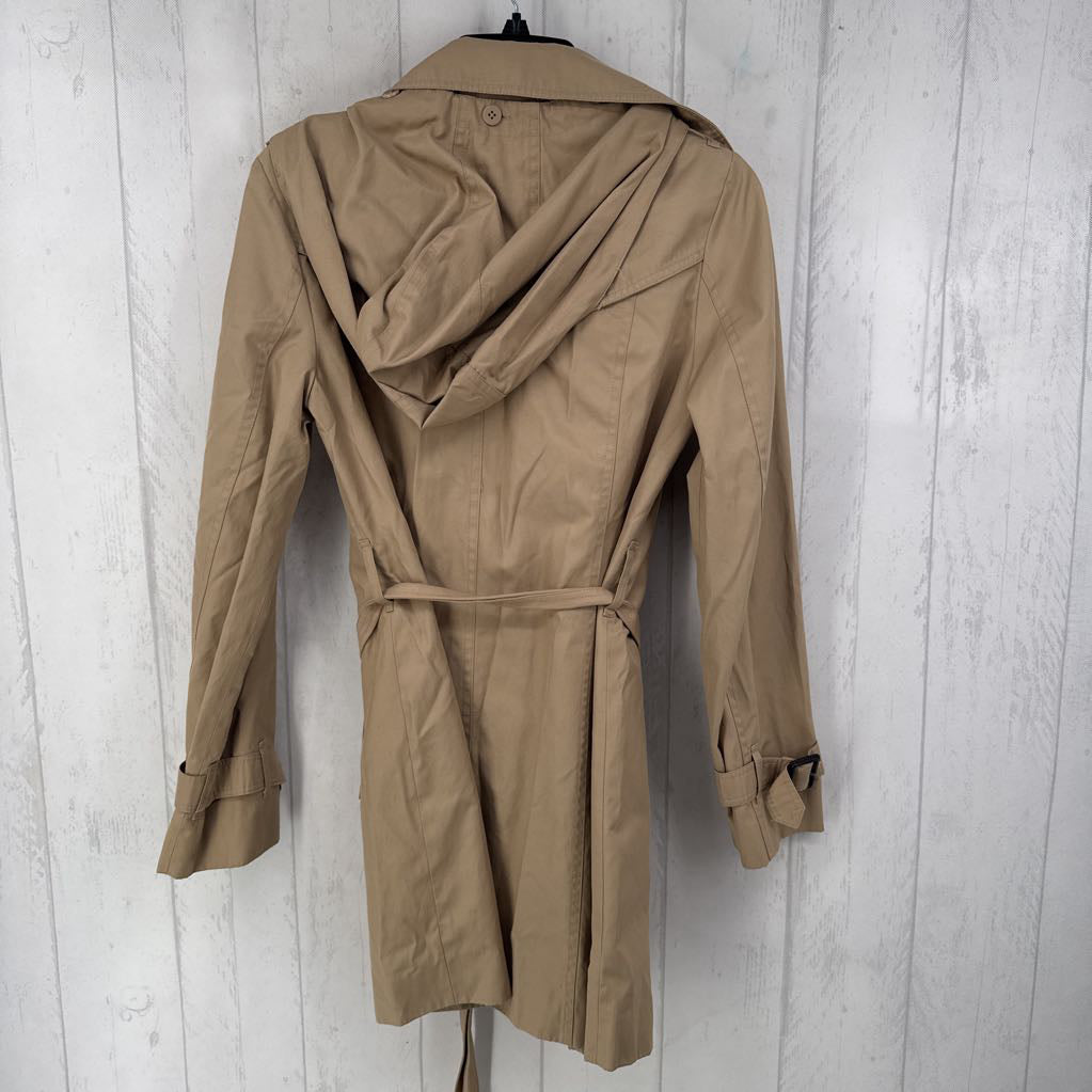 S double breasted trench coat