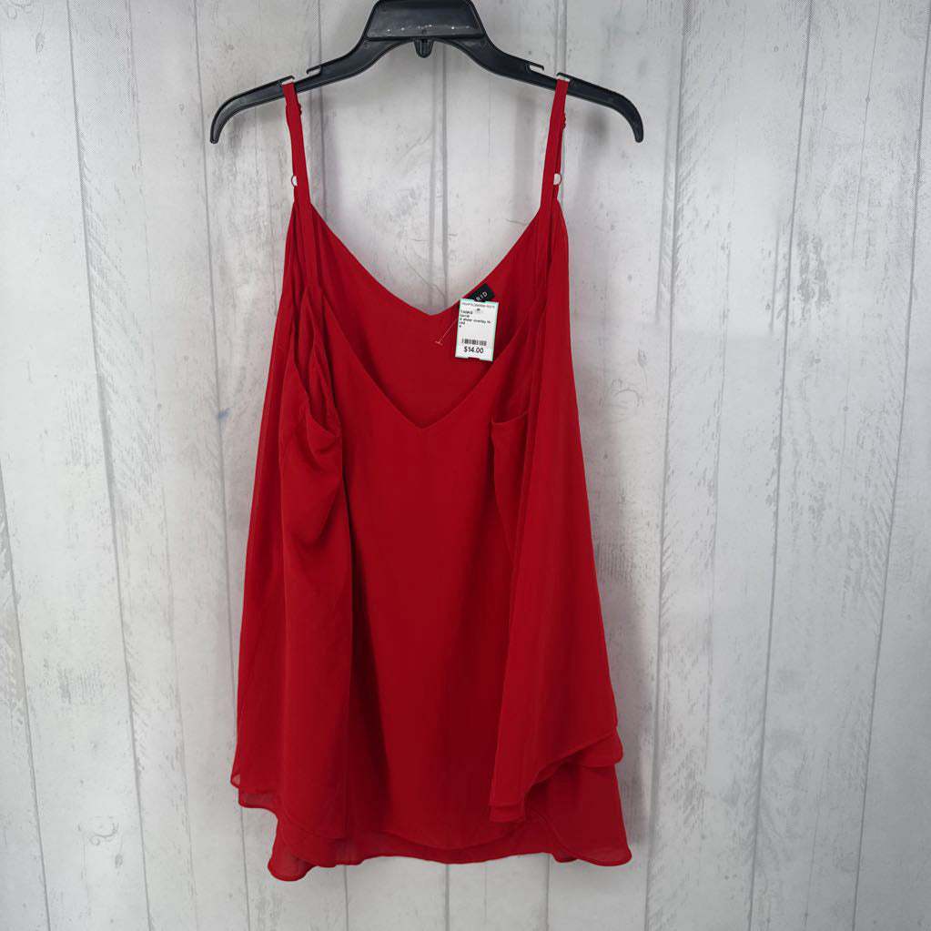 4 sheer overlay hi-low tank