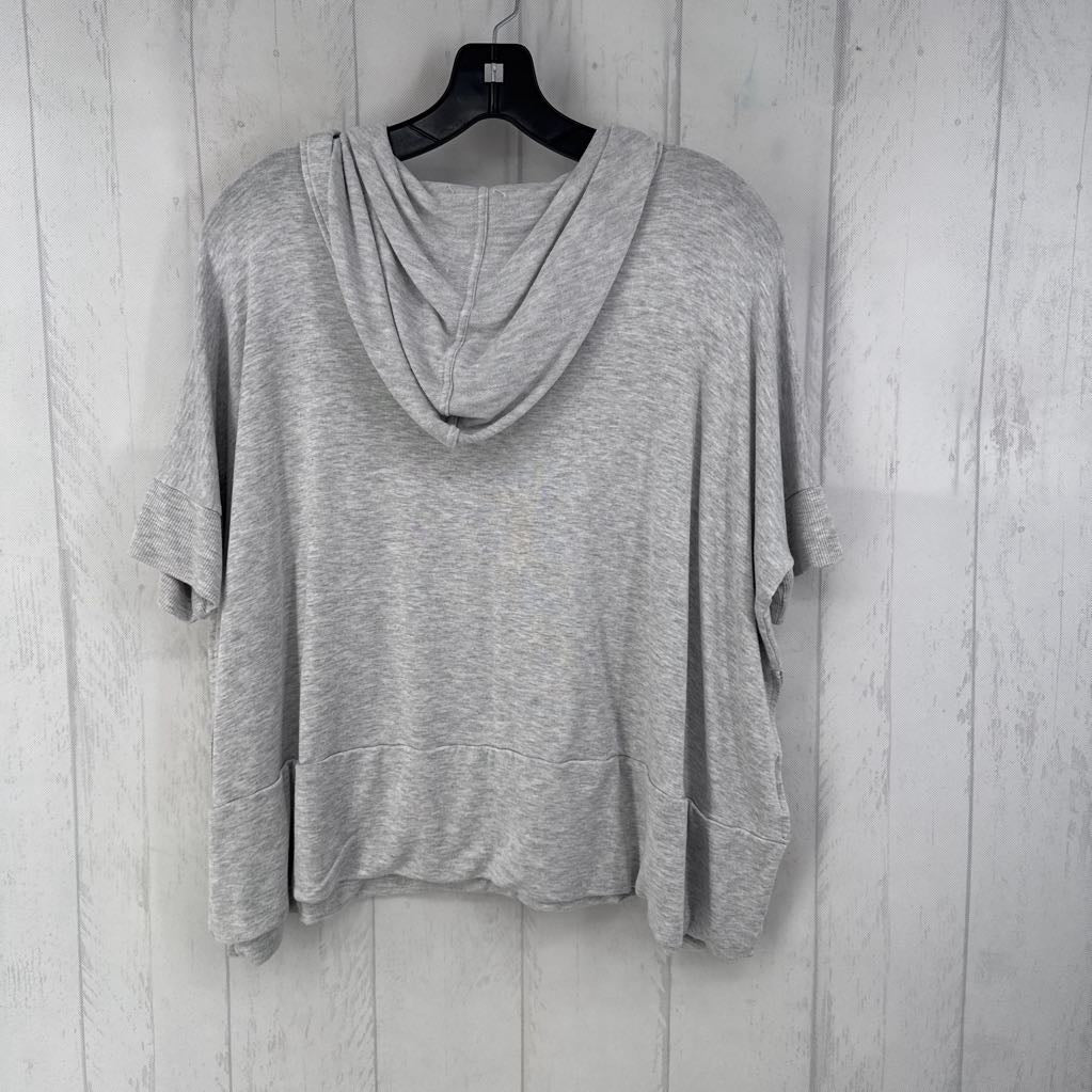 S s/s pullover w/hood