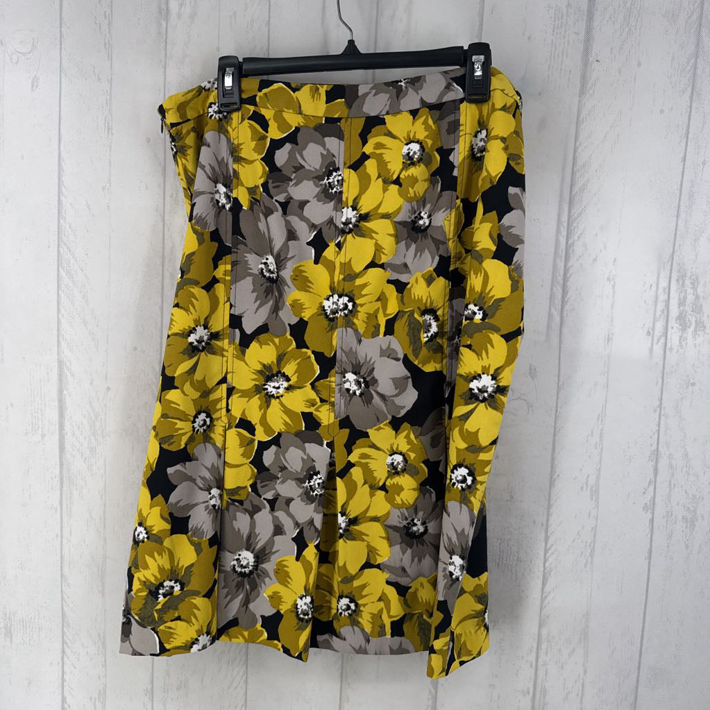 16 flower print skirt