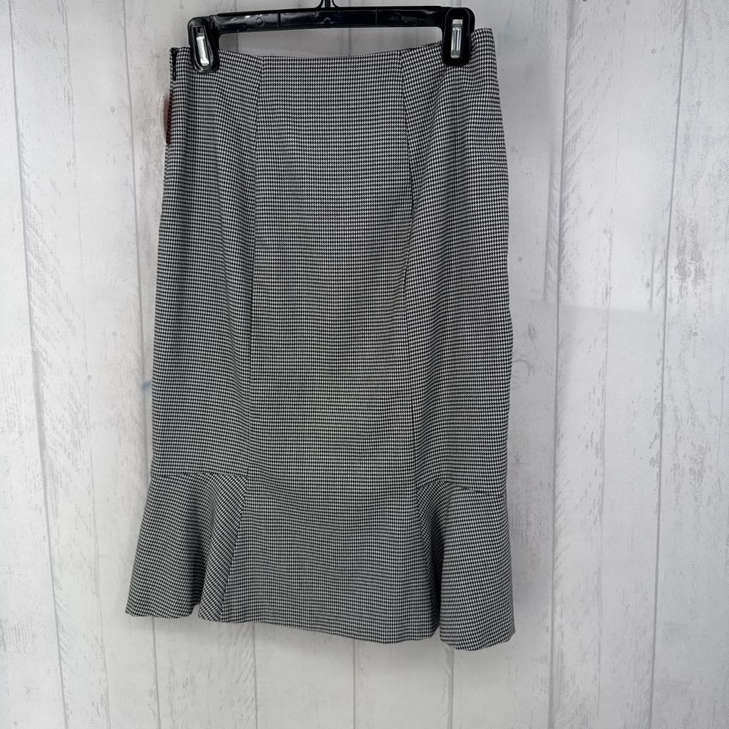 2 houndstooth skirt
