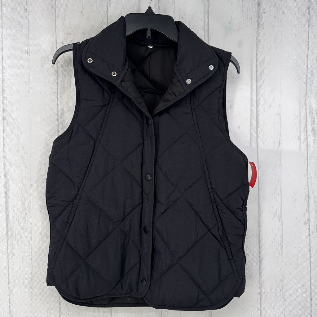 S quilted nylon vest