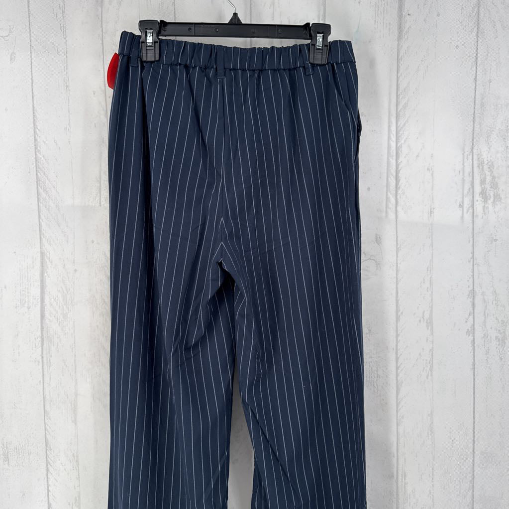 M pinstripe wide leg pant