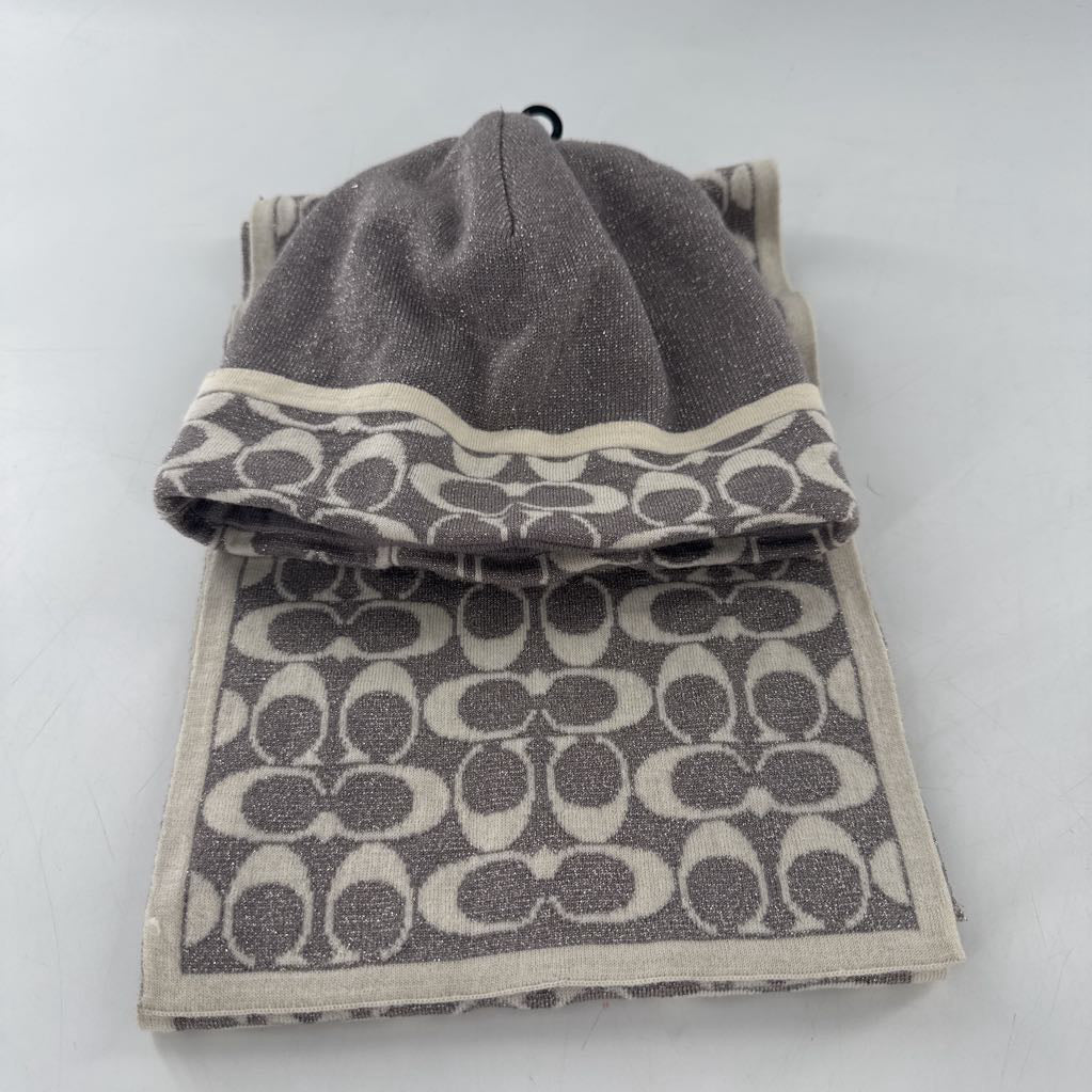 signature knit scarf & hat