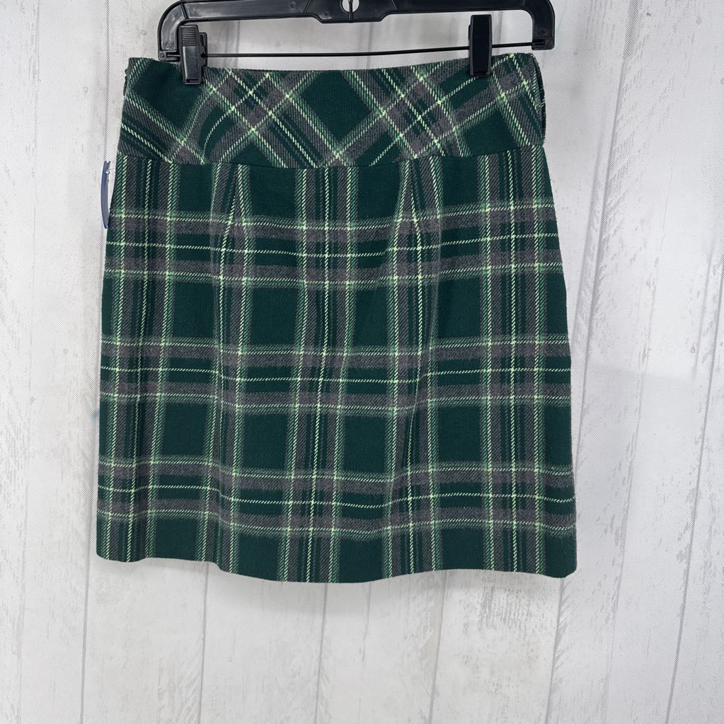 0 plaid skirt