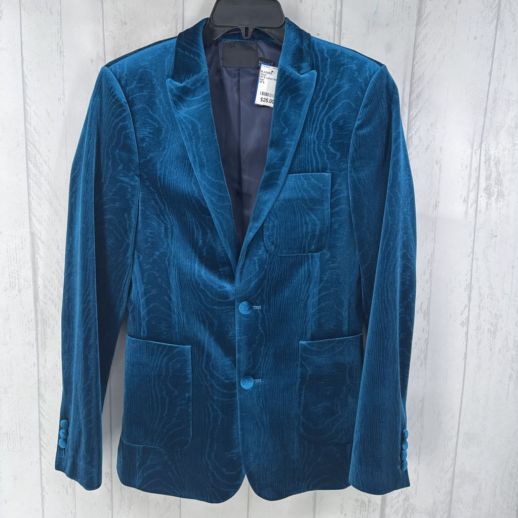36"S velvet blazer