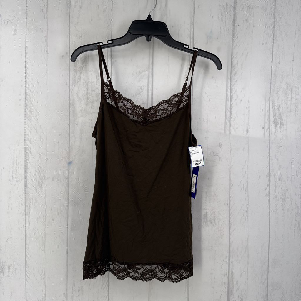 R20 L lace trim cami