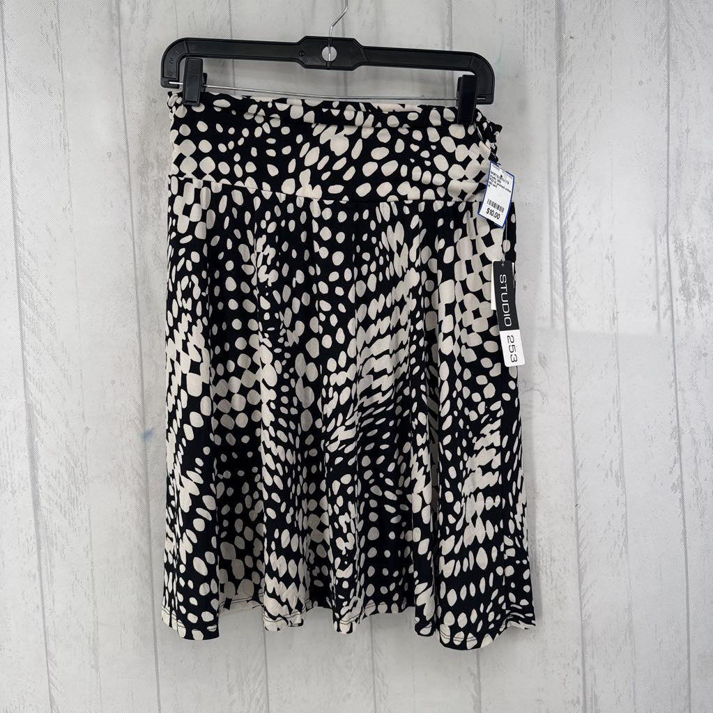 R22 M printed a-line skirt