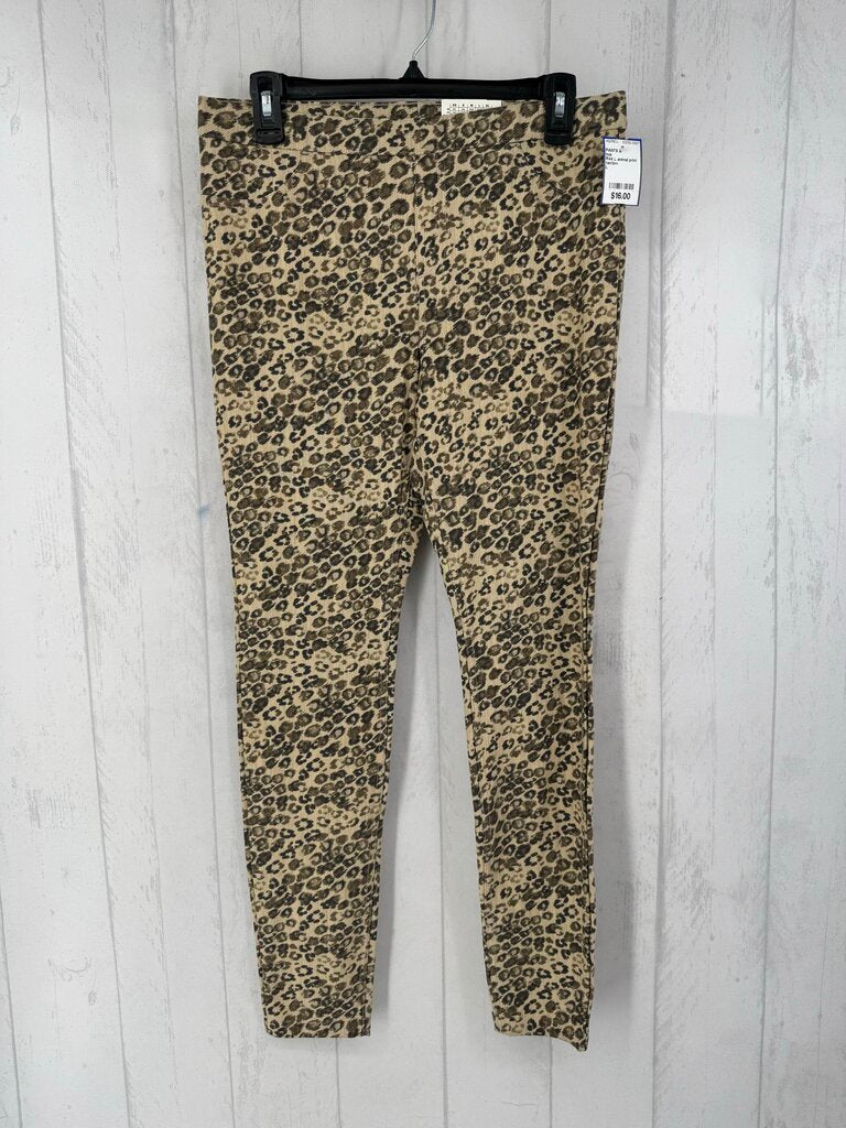 R44 L animal print jeggings
