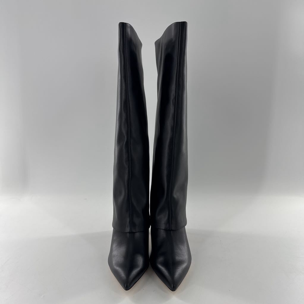 8.5 vegan leather tall boot