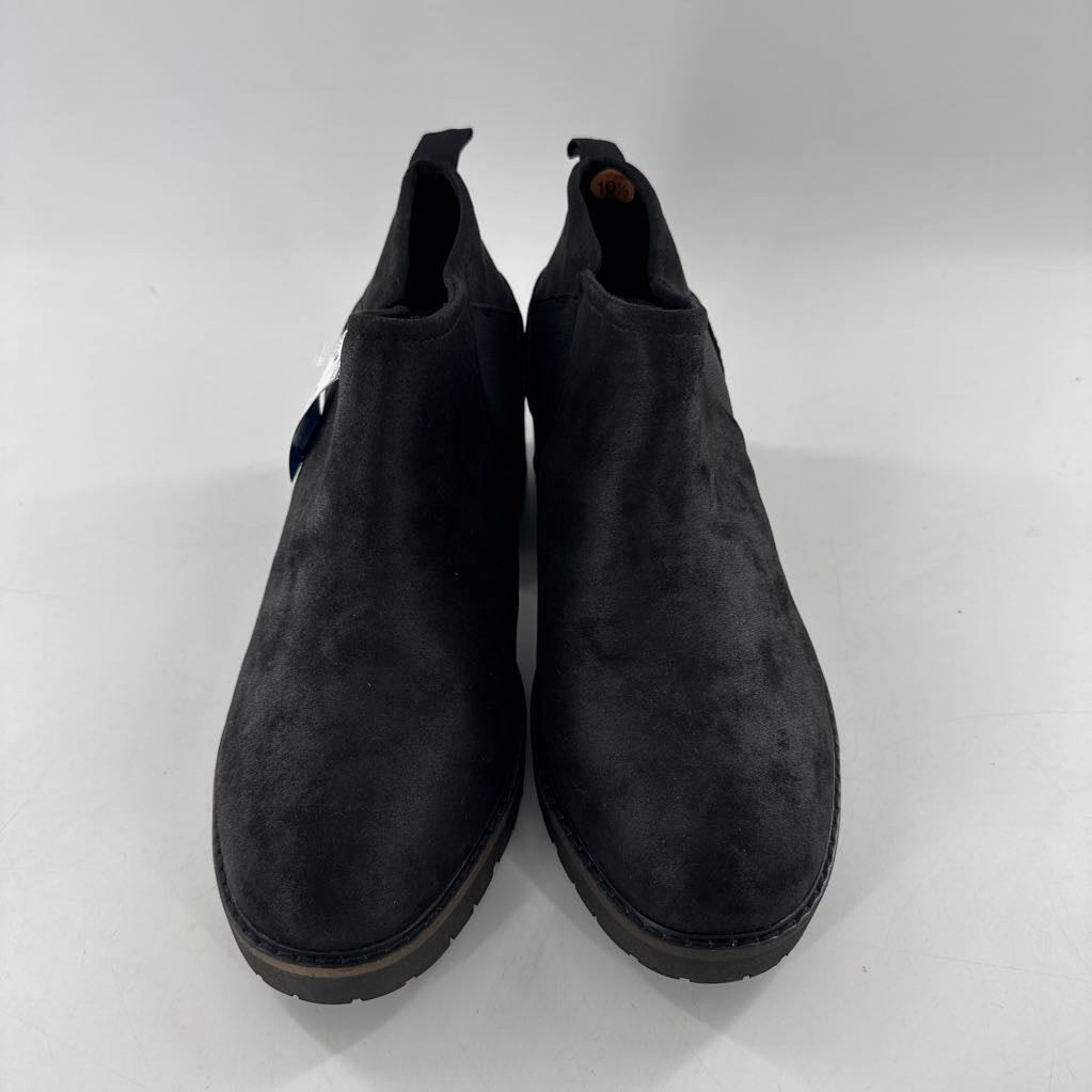 10.5 platform slip-on bootie