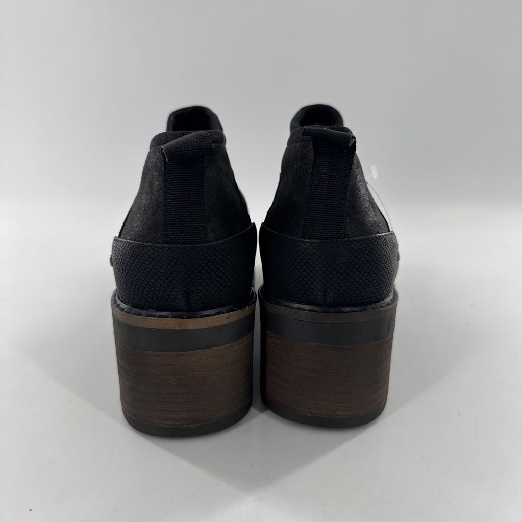 10.5 platform slip-on bootie