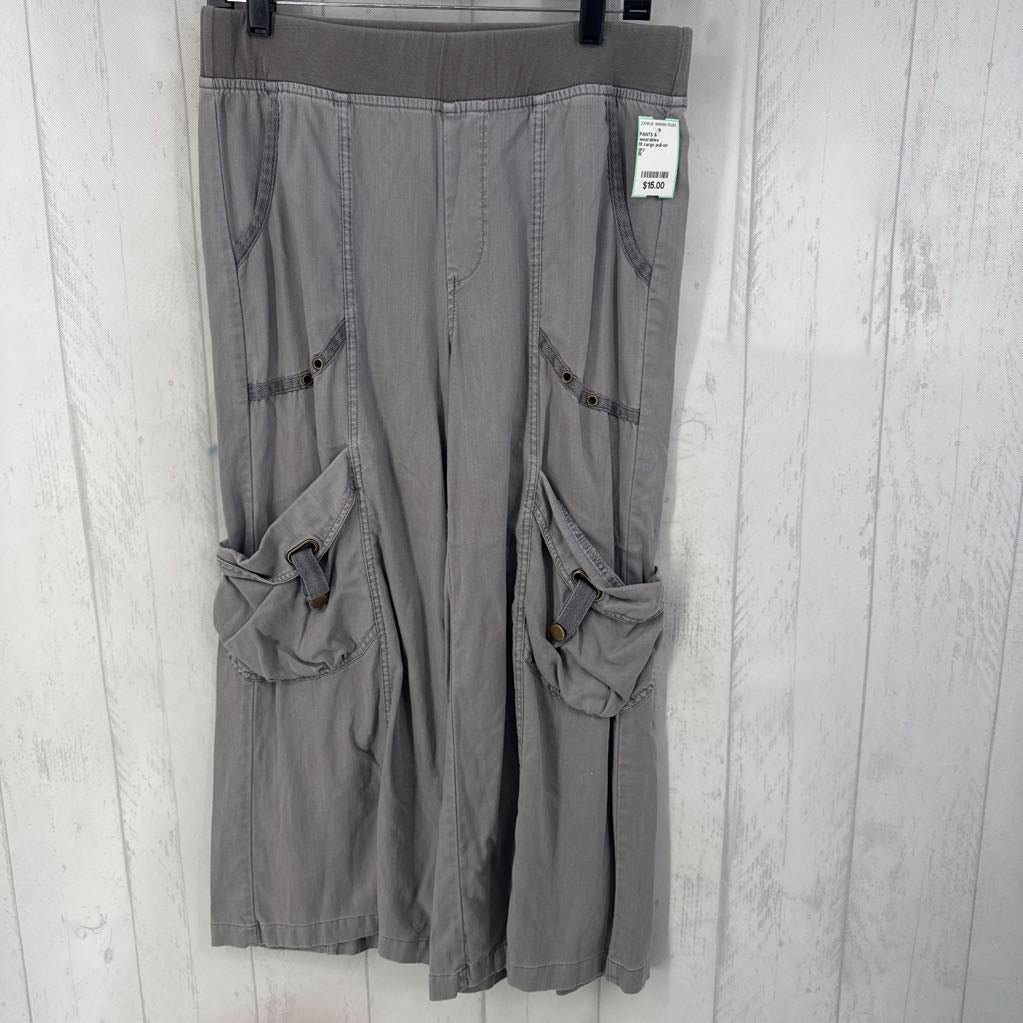 M cargo pull-on pants