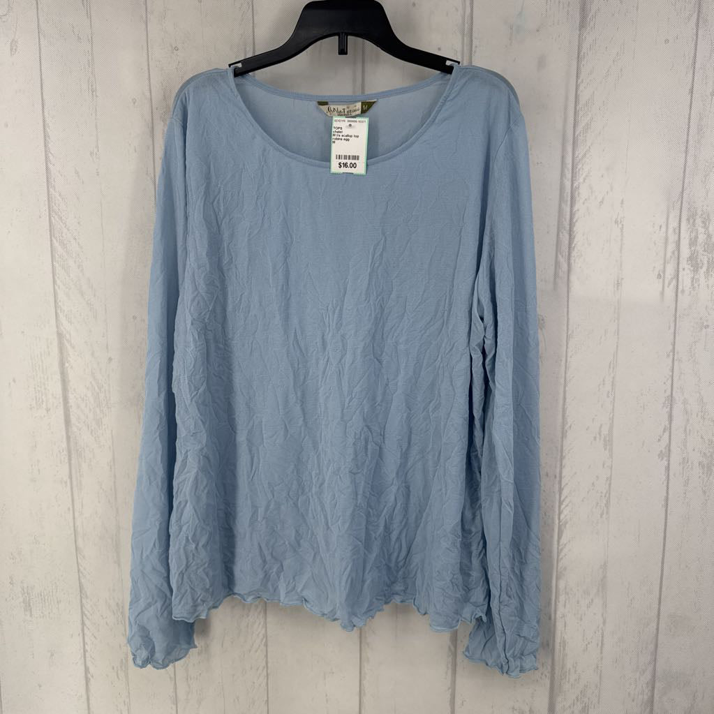 M l/s scallop top