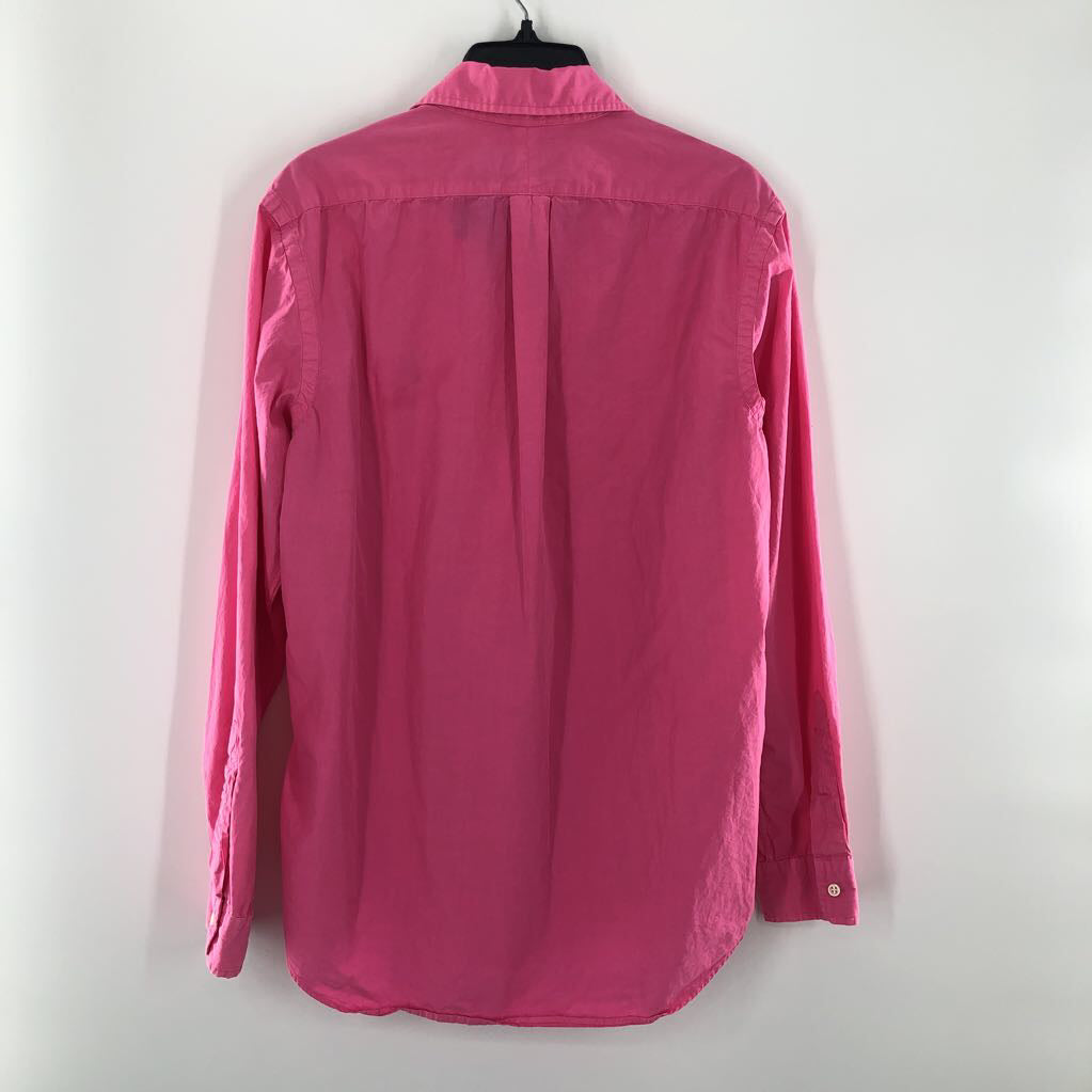 M button down l/s top