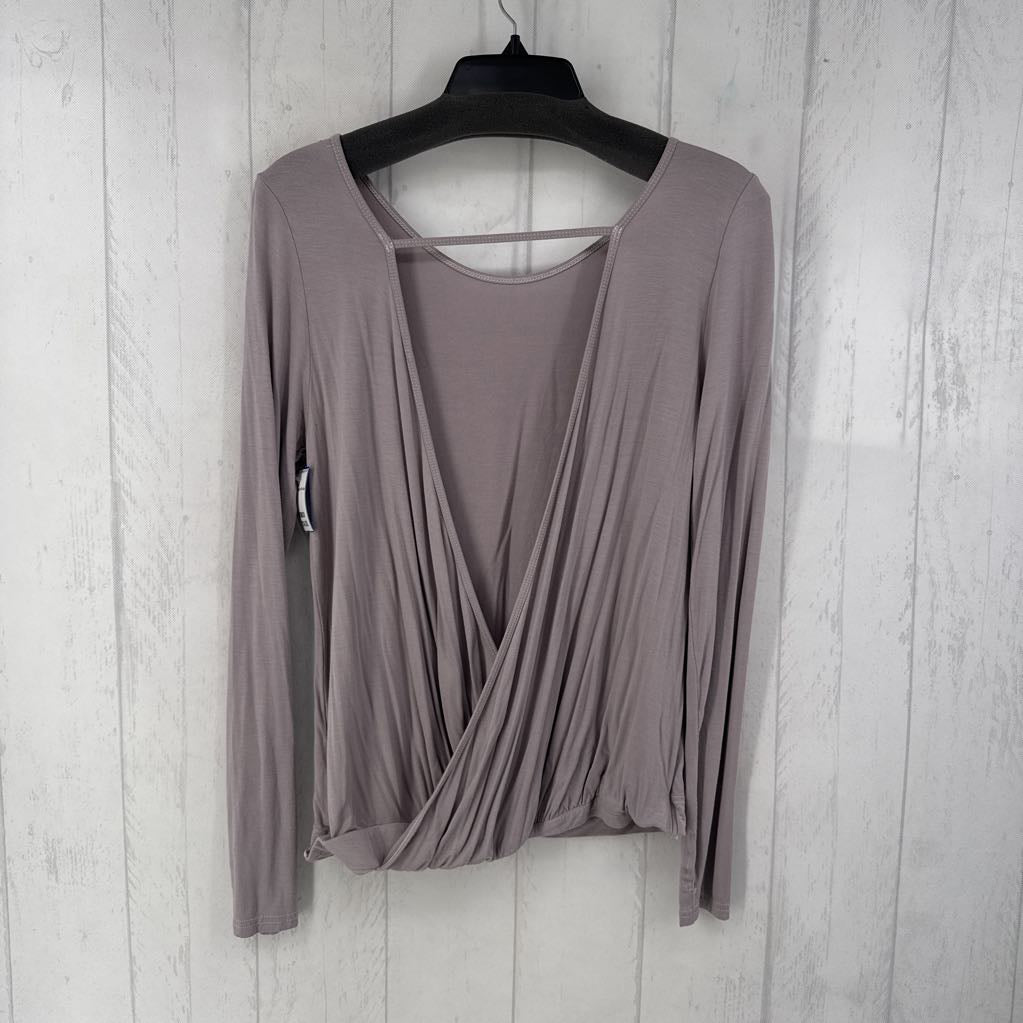M open back l/s top