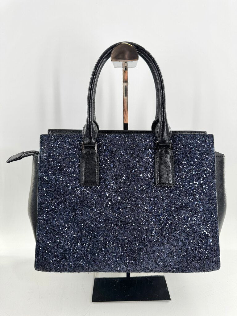 glitter medium satchel
