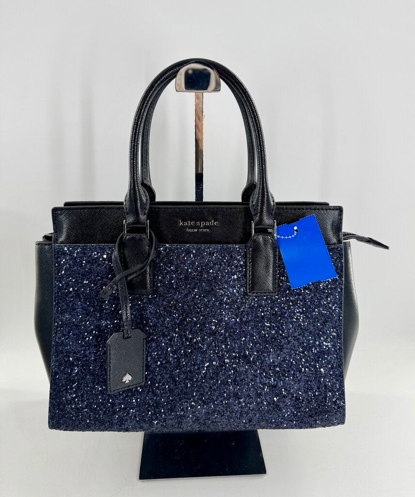 glitter medium satchel