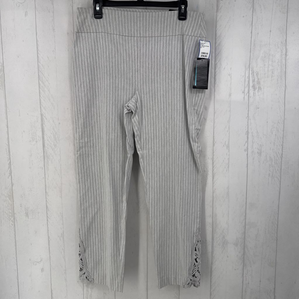 14 slim leg striped pant