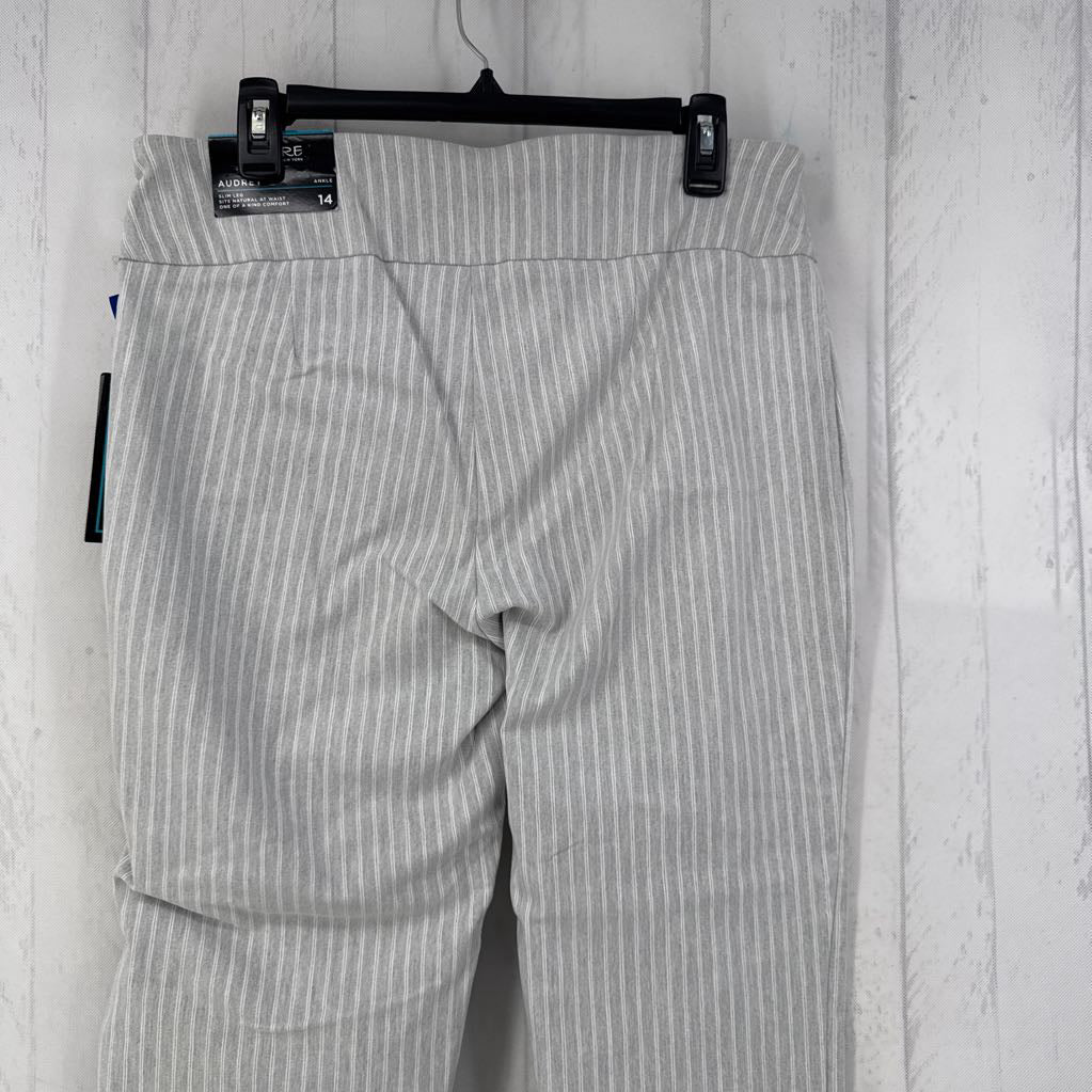 14 slim leg striped pant