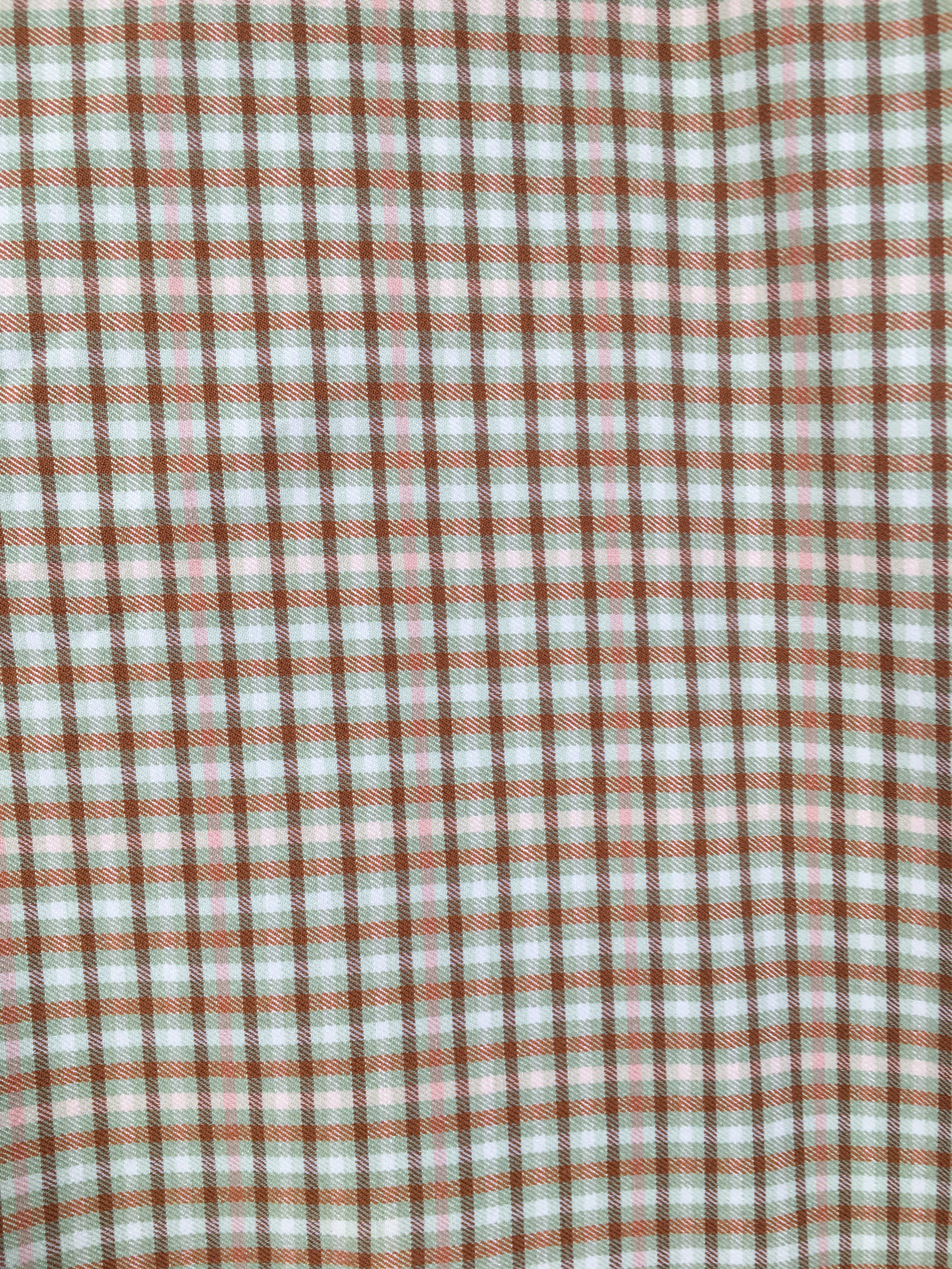 XL plaid pull-on pant