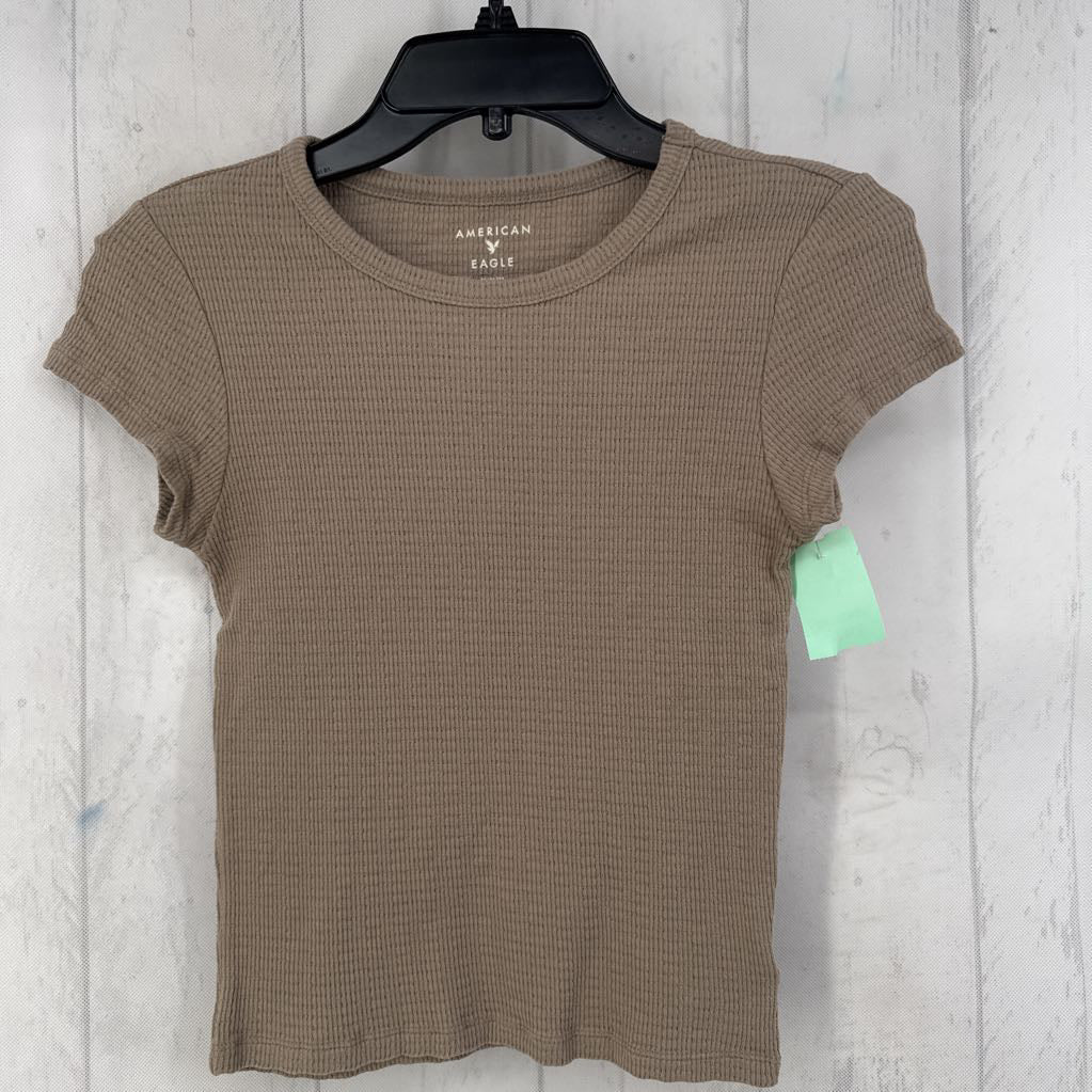 M s/s crop top