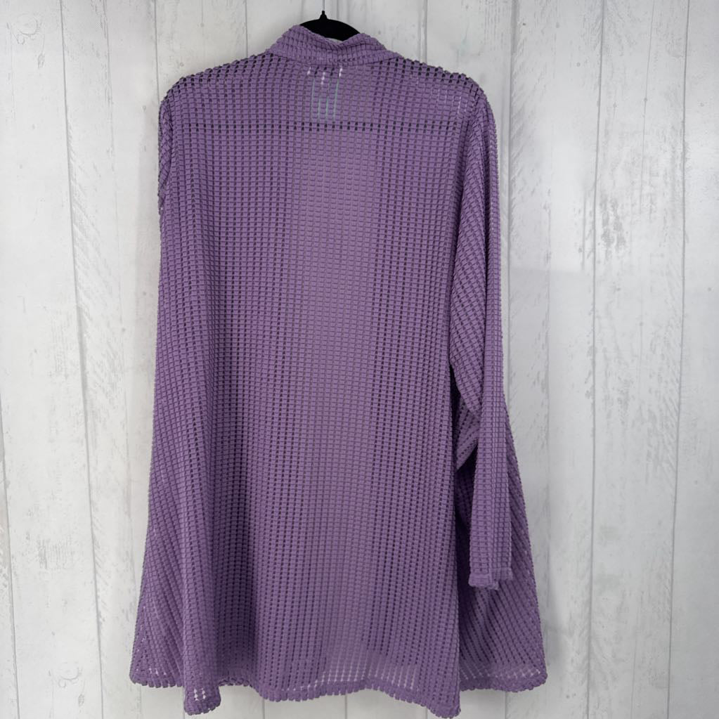 1x l/s open cardigan