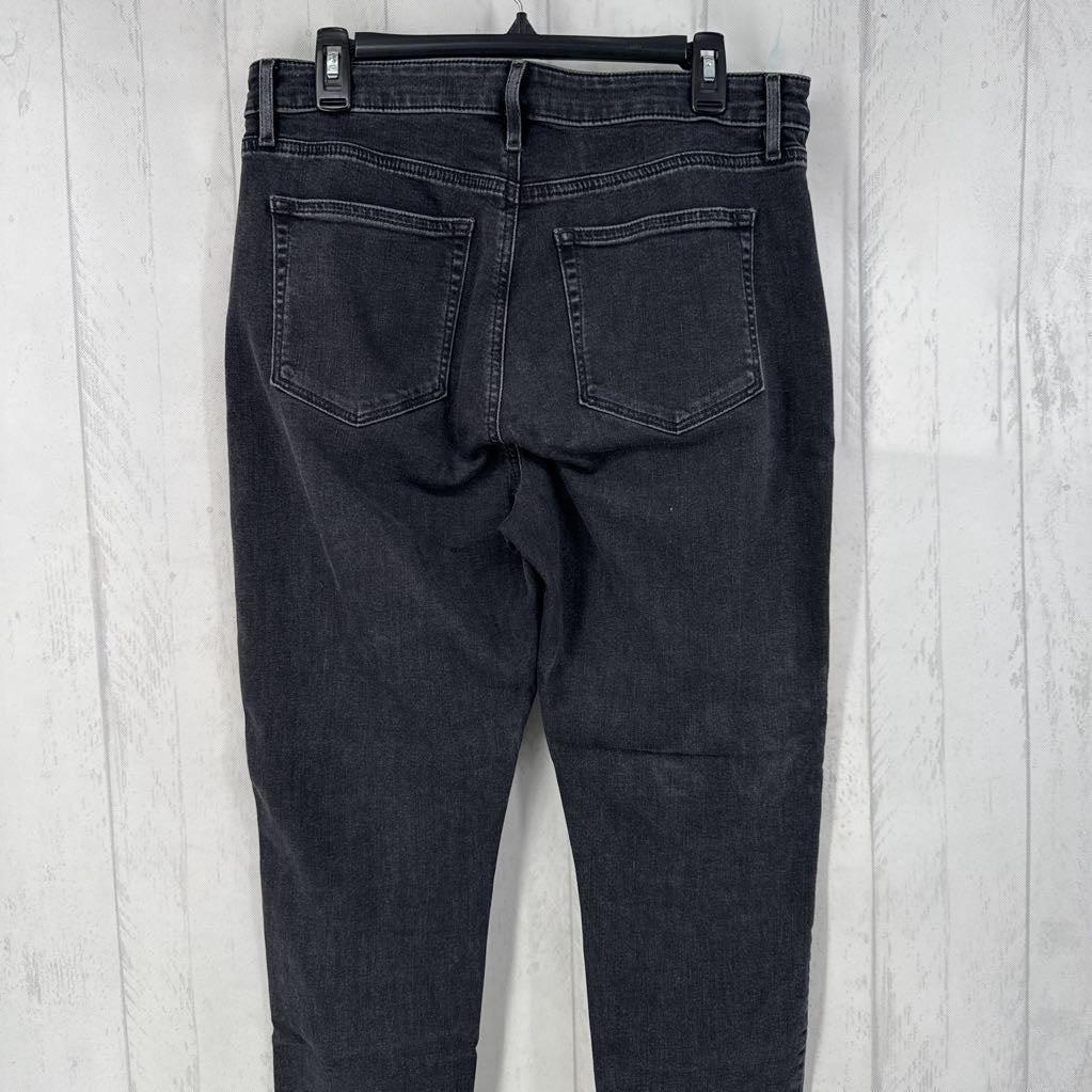 12 sailor button skinny jean