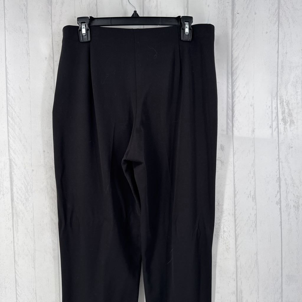 10 flat front straight leg trouser