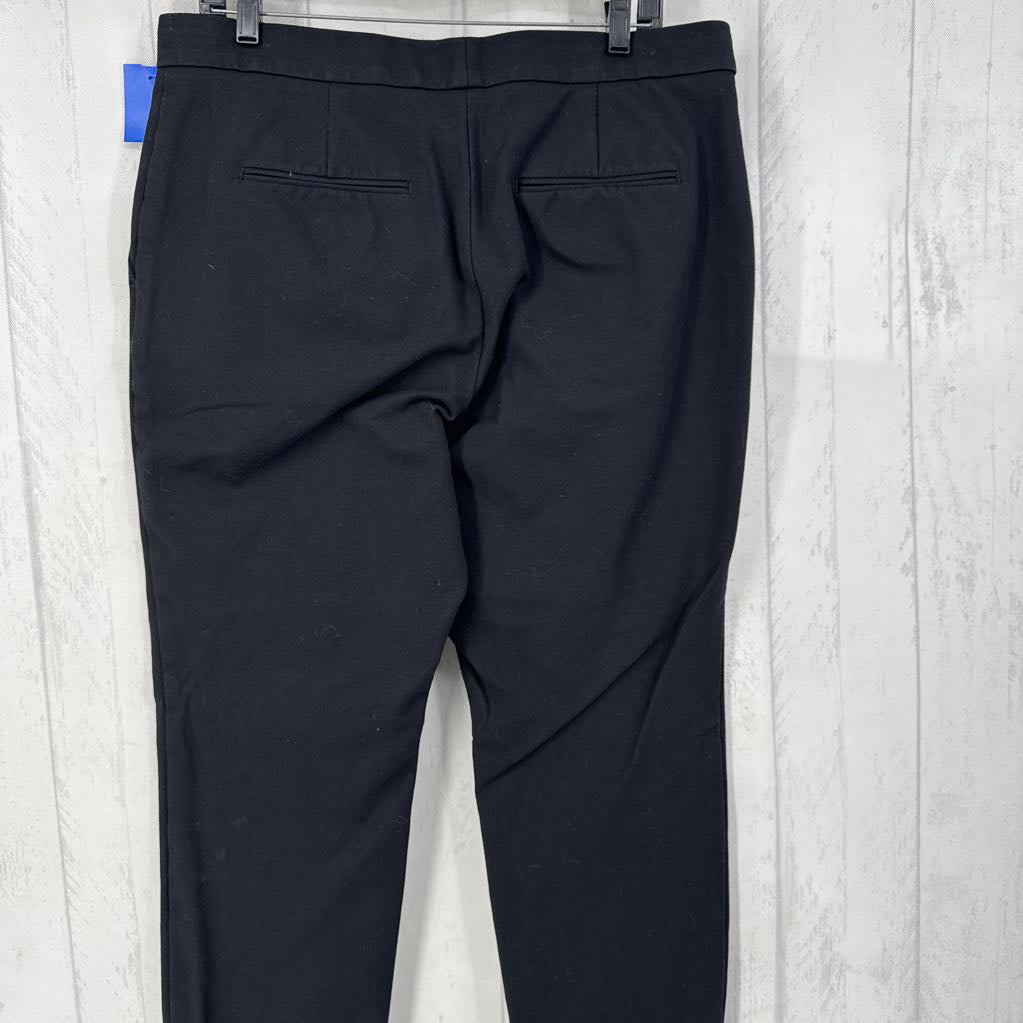 12 twill cuffed hem pant