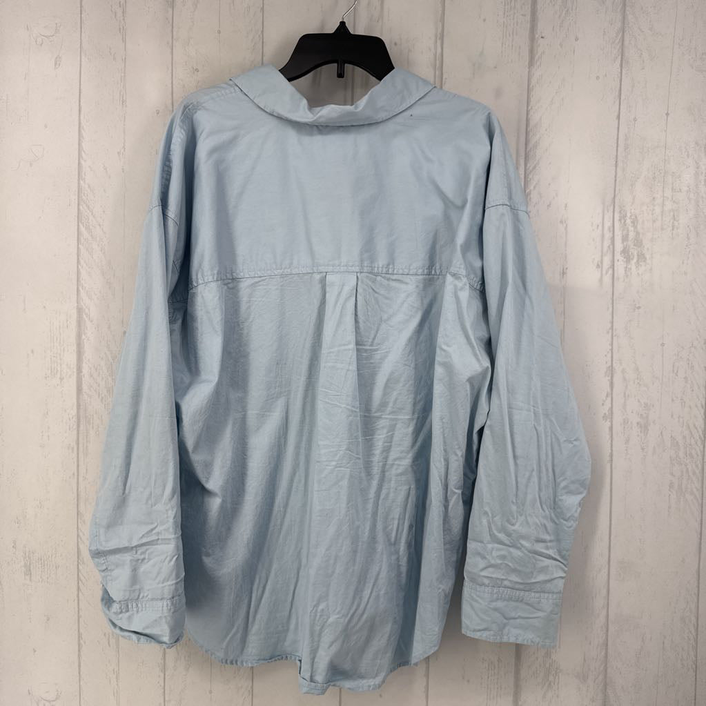 XL button down l/s top