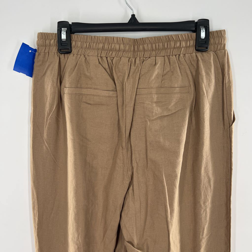 M linen pull-on pant
