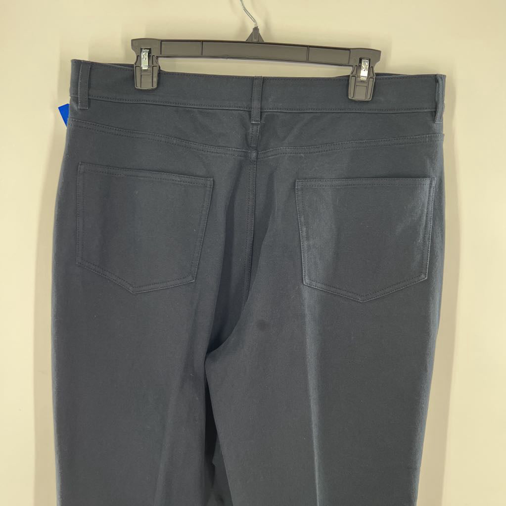 14 wide leg twill pant