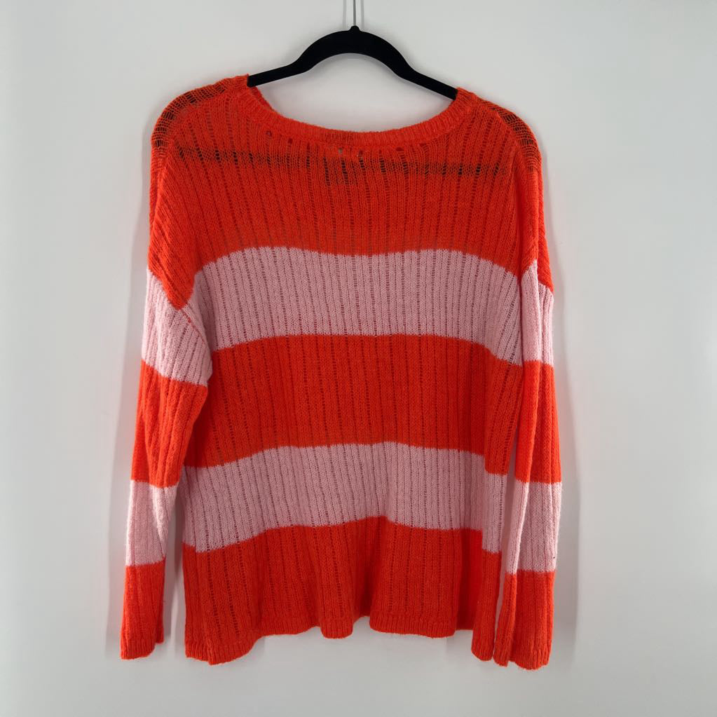 M/L striped sweater