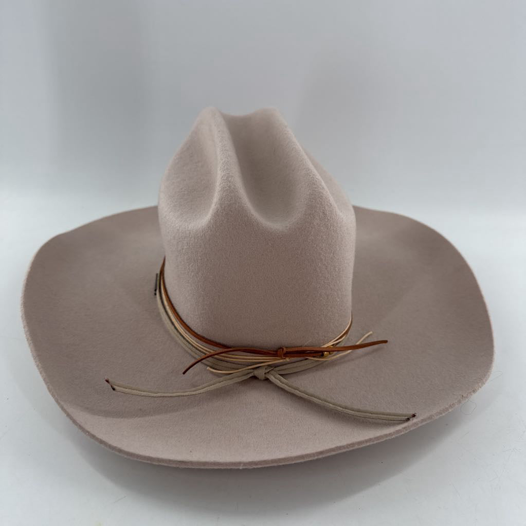 55/XS wool wide brim hat