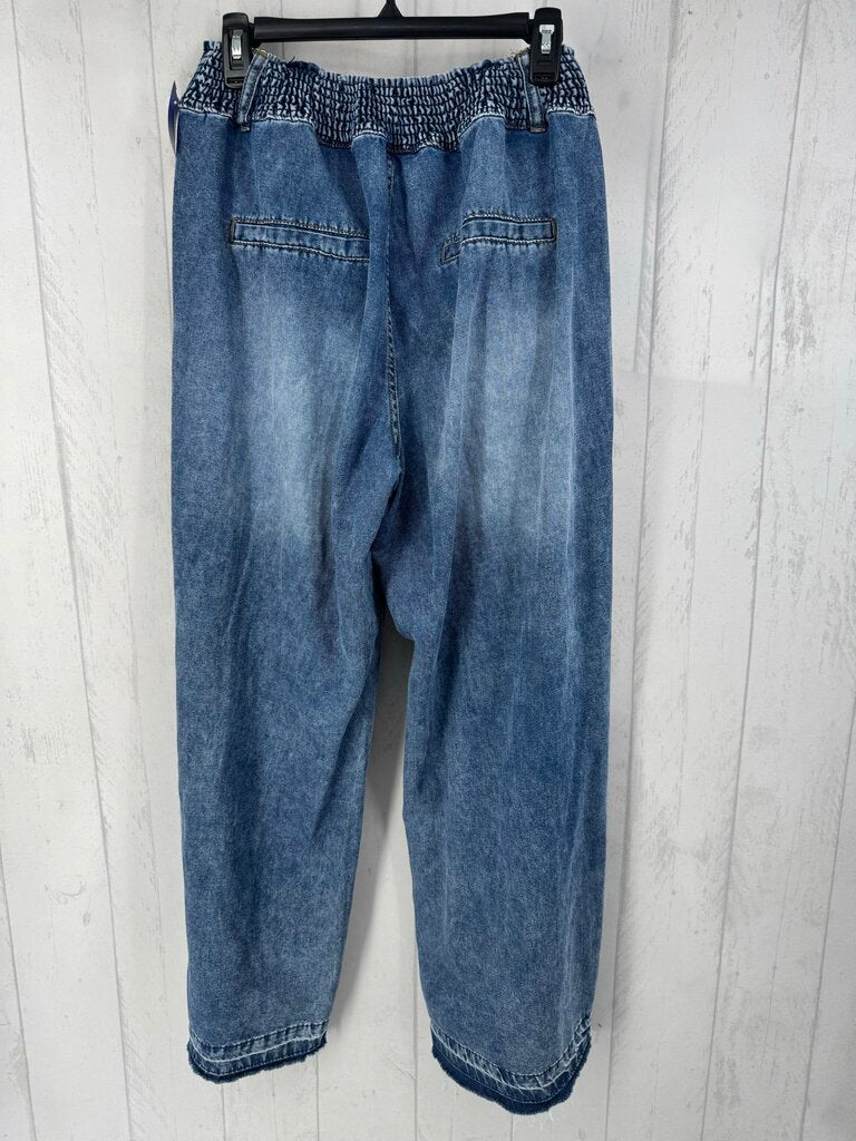 XL denim jumpsuit