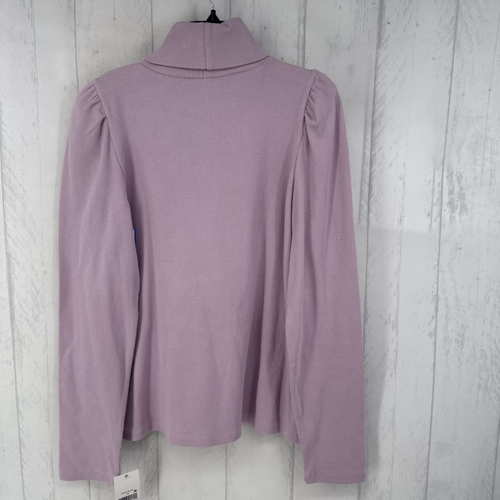 L ribbed l/s t-neck