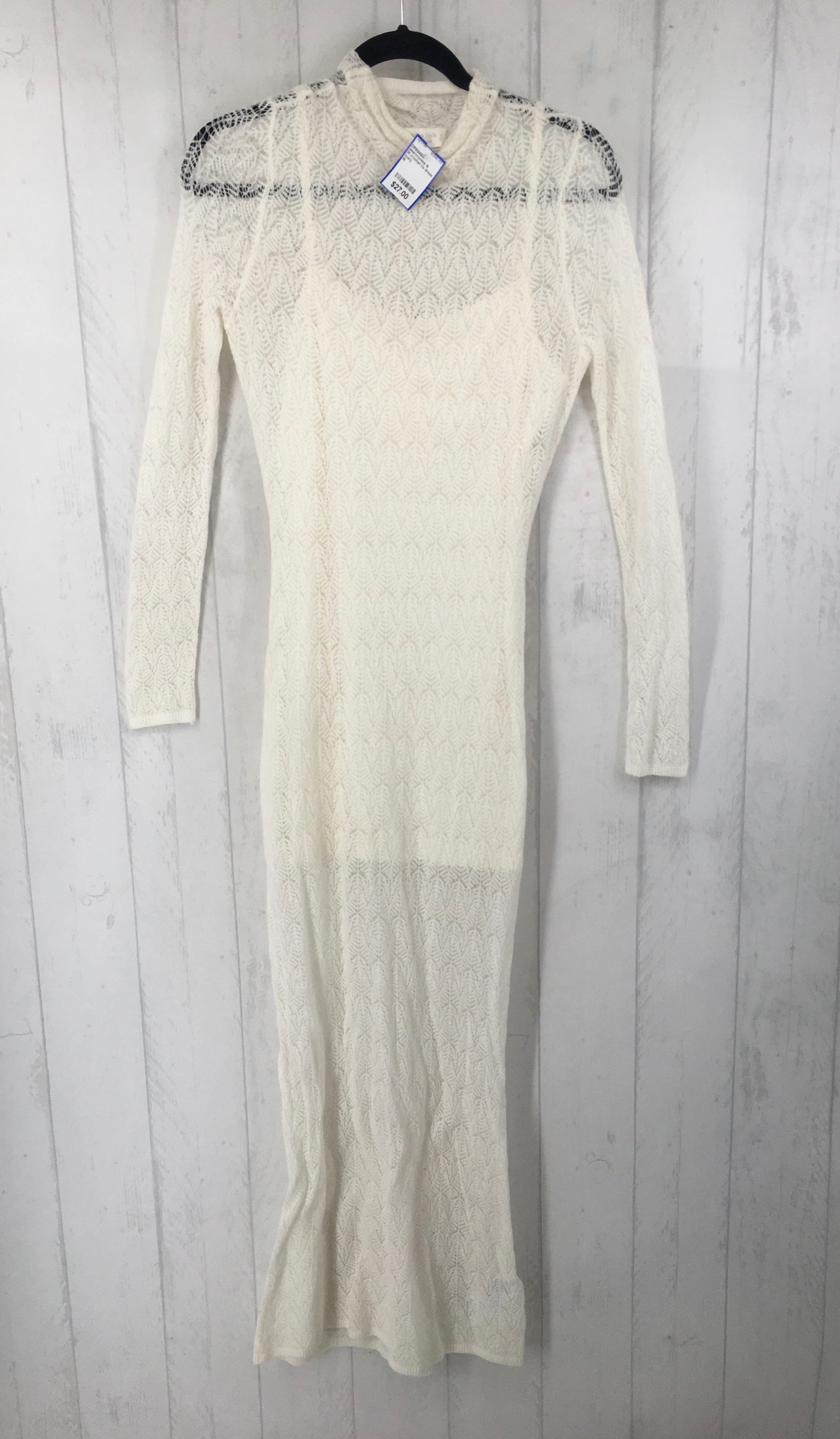 M crochet l/s dress