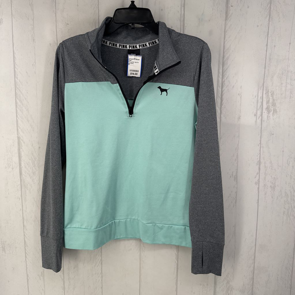 M quarter zip l/s pullover