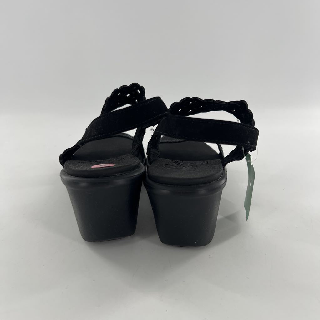 9 embellished ankle strap wedge sandals