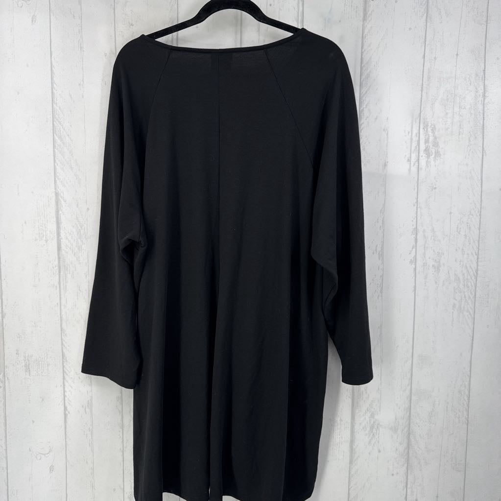26/28 button detail 3/4 slv tunic