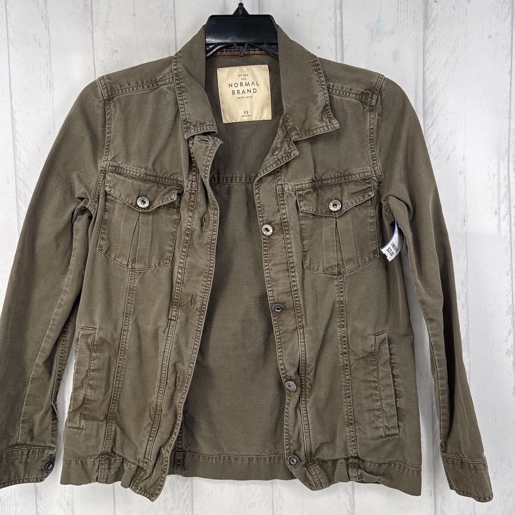 XS twill utility jacket