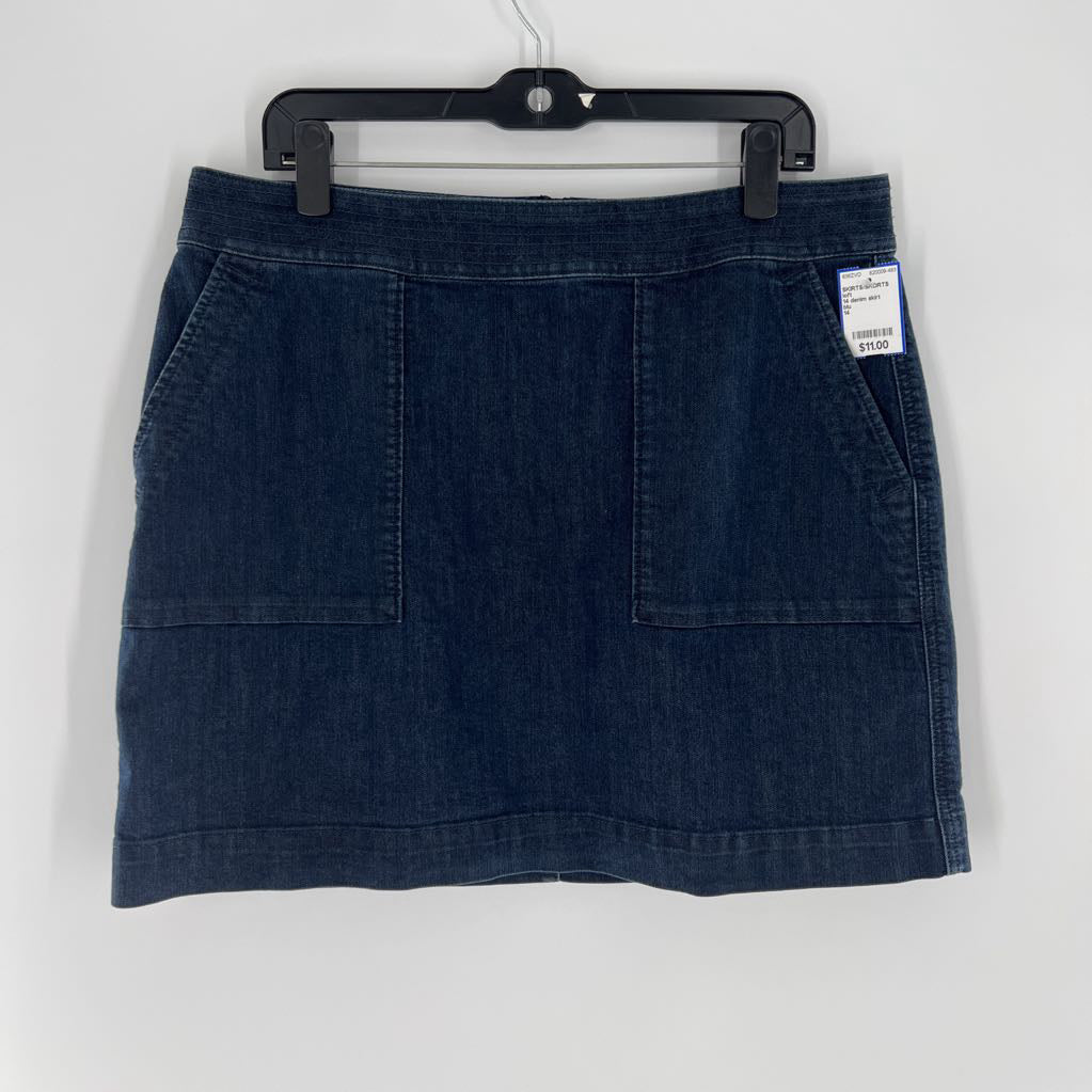 14 denim skirt