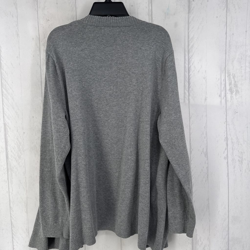 XLp open front cardi