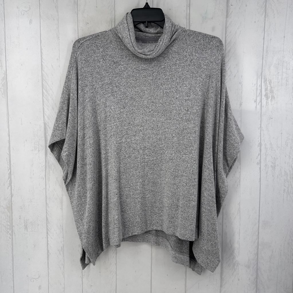 XS/S s/s cowl neck ponch style sweater