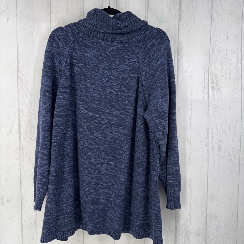 3X cowl neck sweater