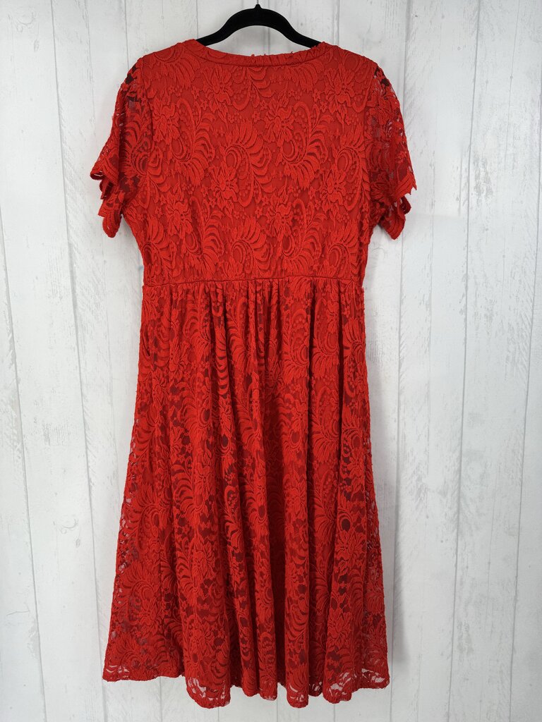 1X lace s/s dress